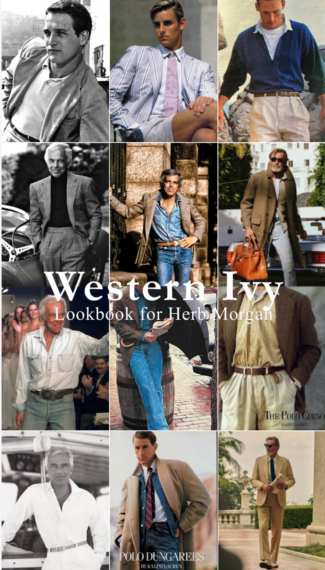 Western Ivy moodboard
